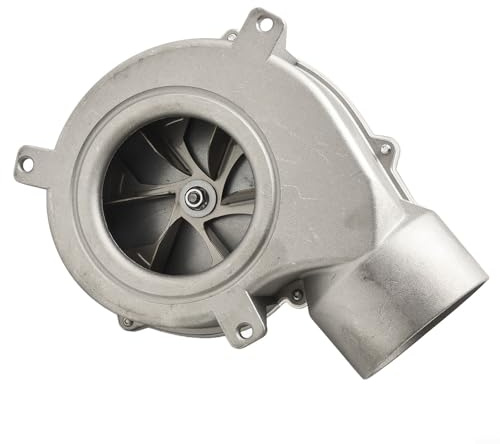 Jonikuper Fireplace Blower Fan 30W 220V High Resistant Metal Housing Low Noise 2000RPM Compatible with for Boiler Stove and Cabinet Cooling