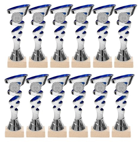 Générique Lot de 12 Coupes Trophées Récompenses 18 cm - 4126372
