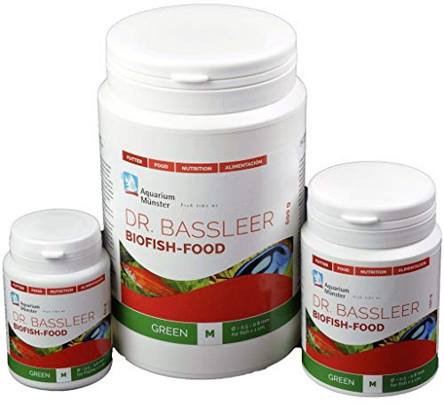 Dr. Bassleer Biofish Food Green M 150 g pour poissons d'ornement nourris à base de plantes