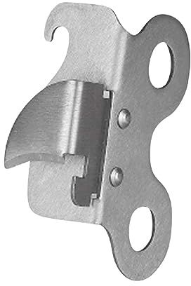 Tradineur - Abrelatas mariposa abridor de acero inoxidable 7 cm apto para lavavajillas
