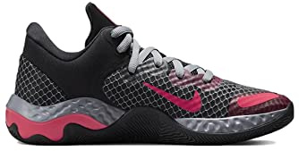 Nike Renew Elevate 2 - Zapatillas Unisex para Adulto, Black Siren Red Pink Prime Cool Grey, 41 EU