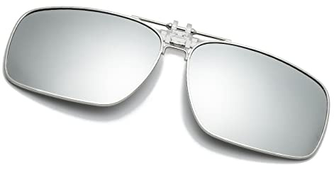 Long Keeper Clip Lunettes de Soleil Polarisées, Clip Solaire pour Lunettes de Vue, Clipsable Sur Lunette de Soleil Polarisante pour Femme Homme