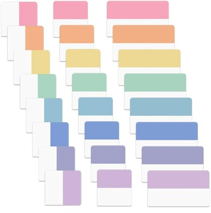 Mr. Pen- Sticky Index Tabs, 360 Pcs, Colorful Sticky Tabs for Notebooks, Page Markers, Page Tabs for Binders, Page Tabs Sticky Tabs for Books, Notebook Tabs, Book Sticky Tabs for Notebooks