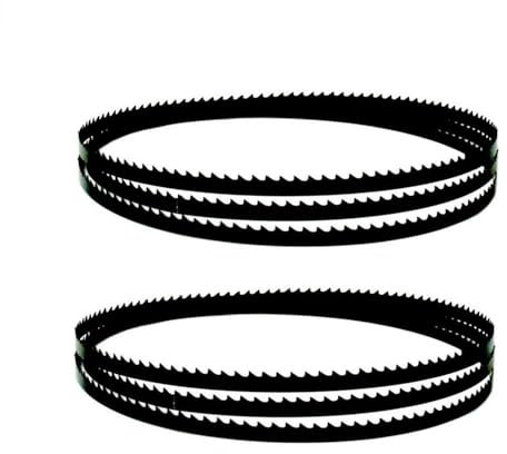 2 hojas de sierra de cinta SK5 de 6 TPI, 1400 x 6 mm/55 x 1/4 pulgadas, hojas de sierra de cinta for BT-SB 200 TC-SB 100/1 TH-SB 200