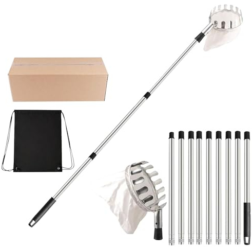 Raccoglitrice di frutta - Raccoglitore di verdure portatile - Attrezzatura leggera con Raccoglitore per raccolta in giardino agricoltura domestica