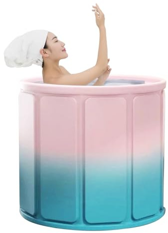 Niesel Bañera plegable, bañera y ducha | Bañera impermeable para bebés y bañera de cuerpo entero para camping, hogar hotel