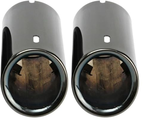 Embout Silencieux Pour BMW Série 3 E90 E92 325 328i 2 Embouts D'échappement Titane Noir