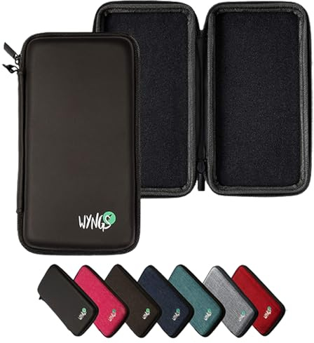 WYNGS Schutztasche Schwarz kompatibel mit TI-83 Premium CE