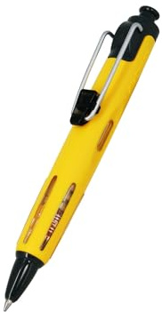 Tombow BC-AP52-B Kugelschreiber AirPress Pen mit Drucklufttechnik Gelb, 1 Stück (1er Pack)