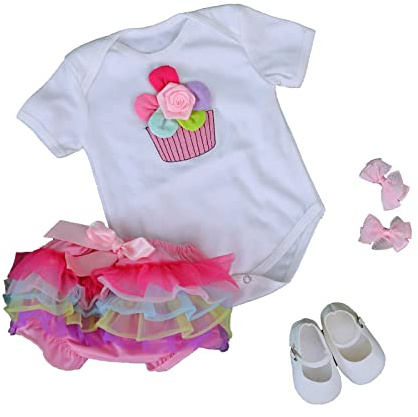 SYP Vestiti per Bambole Reborn 55cm Cotone Vestiti per Bambole per New Born Baby Doll ragazza Abbigliamento per bambole 55cm