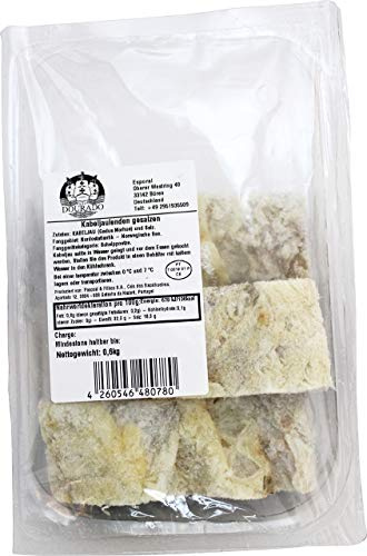 Torkade torsklutar (förpackning med 3) - Lombos de Bacalhau salgado 600 g.
