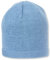 Sterntaler OCS Strickmütze - Klassische Babymütze aus Baumwollgarn (Bio) - Unisex Übergangsmütze ab Geburt - Basic Kopfbedeckung - Beanie Mütze einfarbig - Mittelblau, Größe 43