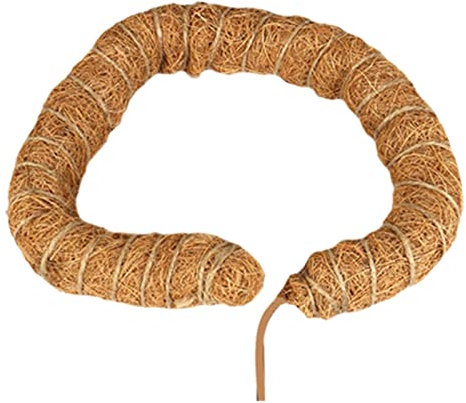 A/R Tuteurs Pliables en Coco – Tuteurs Support grimpantes Monstera Philodendron Pothos | Mât en Coco grimpantes d'intérieur