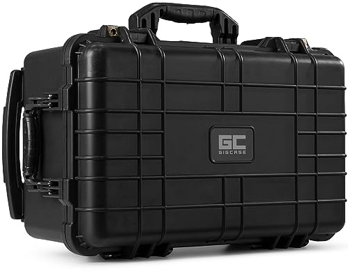 PD GIGCASE30T Universal Hard Case with Pick Foam | Protective Equipment Storage Case with Foam | Durable Trolley Case for Safe and Convenient Transport of Valuables | Dimensions: 560 x 350 x 230mm