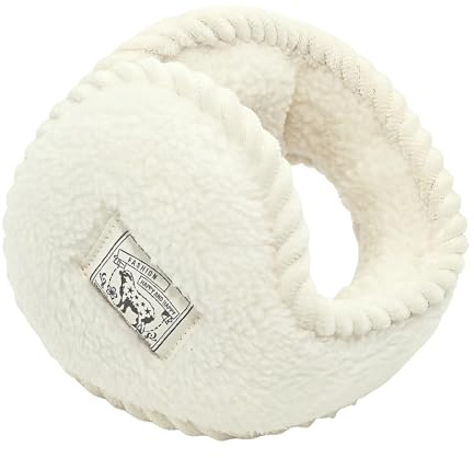 SEDEX Cache-oreilles d'hiver réglables en fourrure synthétique pour femme - Cache-oreilles pliable en fausse fourrure thermique - Bandeau coupe-vent doux - Unisexe - Sports de plein air - Ski et