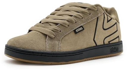 Etnies Män Fader Skate-sko, Varm Grå Svart, 10 UK, Varm grå svart, 45 EU