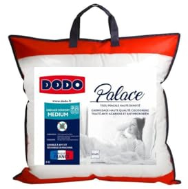 DODO Oreiller Percale Anti-Acariens Palace - 65 x 65 cm