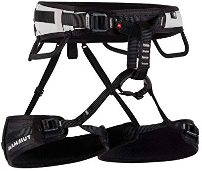 Mammut Ophir 3 Slide | Klettergurt für Herren, Absturzsicherung, Ausrüstung für Bergsteiger | Black-Marble, XXL