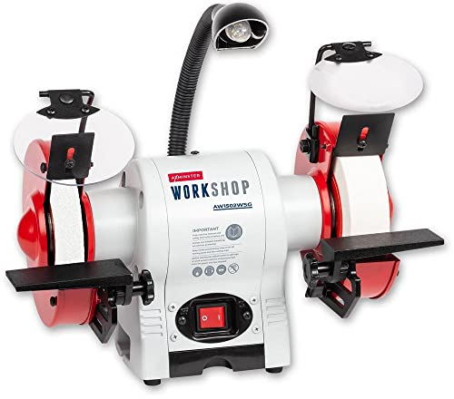 Axminster Workshop AW1502WSG Wide Stone Grinder - 230V