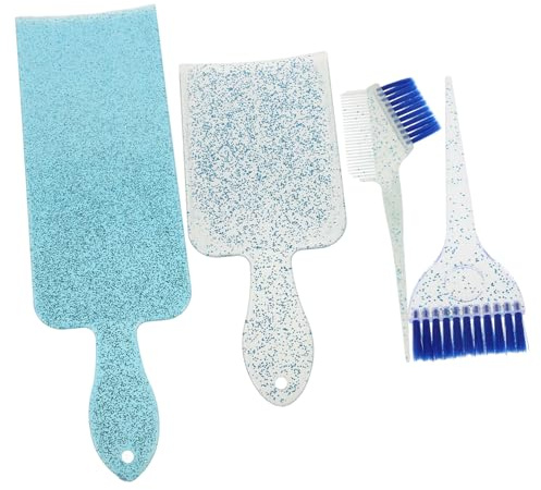 Healeved Set 5 Pezzi Kit Ciotola e Pettine per Sole Strumenti per Colorazione dei Casa