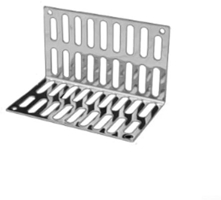 MeevrgR Filtro per tubo di scarico in acciaio inox – Copertura di scarico per tetto e balcone, protezione anti-blocco per grondaia con base in ABS (foglio di perdite dal pavimento)