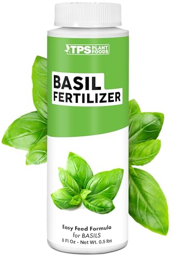 Basil Fertilizer - Liquid Plant Food for New Leaf Growth, 8 oz