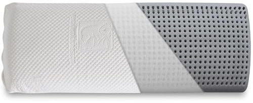 Ventadecolchones - Almohada Viscoelástica Carbono Perforada – Funda Hilo Frío, Transpirable y Fresca - Soporte Ergonómico y Confort - 150 cm