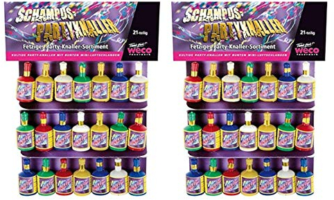 Weco SchampusPartyKnaller, 21 St?ck (2X Partyknaller)