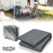 Sonnewelt Vorzeltteppich Markisenteppich 250x300cm, Hochwertiger Camping Teppich, Atmungsaktiv rutschfest Zeltteppich bläulich-grau, Outdoor Campingmatte mit 12 Löchern, 13 Heringe und Tragetasche
