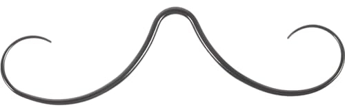 PACKOVE Schnurrbart-Septum-Ring Stahl-Septum-Schnurrbart-Nasenring-Piercing-Schmuck Septum-Piercing-Aufhänger Septum-Schnurrbart-Aufhänger Nasenring Für Damen Und Herren