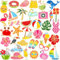 DTOFOOT 36 Stück Sommer-Emaille-Brosche, hawaiianische tropische Etiketten-Abzeichen für Strandpartys, Hawaii-Festivals, DIY-Broschennadeln für Hüte, Kleidung, Taschen, Rucksäcke, Schmuck, Hüte