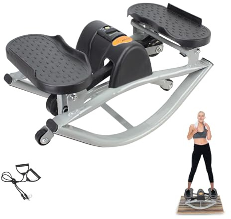 Rock Stepper, Step Rocker laterale, oscillante laterale, attrezzo per l'allenamento a casa, appartamento e dormitorio