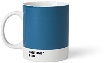 Pantone Kaffeetasse, Porzellan, Blue 2150, 1 Stück (1er Pack)