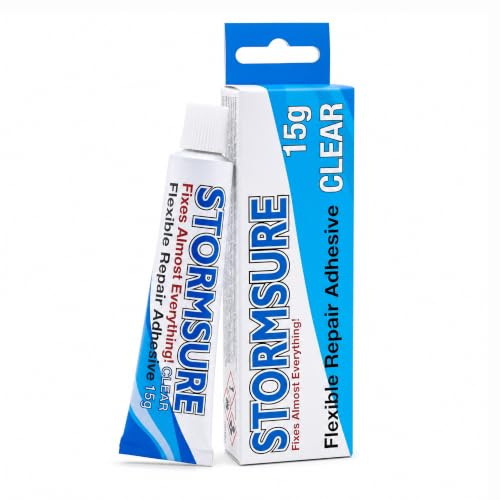 Stormsure Vattensportsutrustning Reparationslim (15g) Transparent Vattentätt Lim