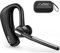 Bluetooth Headset with CVC8.0 Dual Mic Noise Cancelling, Bluetooth Earpiece V5.0 Hands Free Wireless Headphone for iPhone Android Cell Phone Driving Business Office, Super Light, Clear Chat