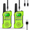 AWANFI Walkie Talkies for Kids Rechargeable, Long Range Walkie-Talkie with Li-Ion Battery, 2 Way Radios, Walky Talky with Flashlight,VOX,USB-C Cable, for Outdoor Camping, Kids Toy for 3-12 Years Old