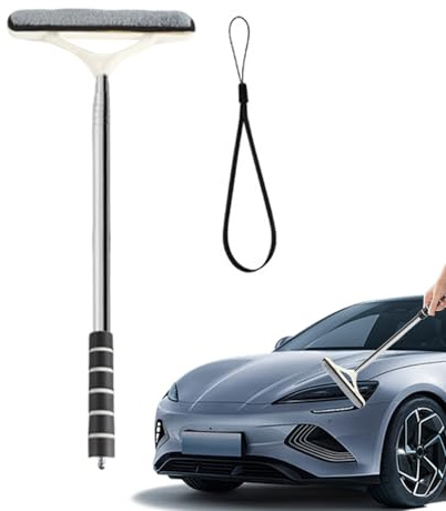 Strumento Pulitore Per Parabrezza Auto - Pulitore Vetri Auto - Spazzola Retrattile Antiappannamento Rimozione Polvere Cura Esterni