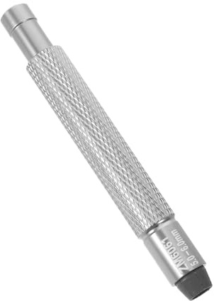 VILLCASE Strumento Manuale Precisione Meccanica per Avvolgimento Orologio in Lega Argento Compatto e Portatile per Riparazione Orologi da Polso in Ufficio