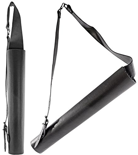 elToro Art Rückenköcher | Design: Schwarz; Zubehör für Bogenschießen, Bogensport, Pfeil und Bogen