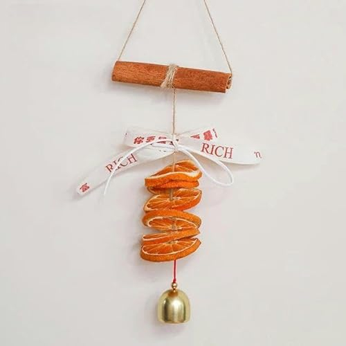 Cloche de Citron Arbre de Noël Décoration Suspendue Ambiance Festive Mise en Scène Créative Petit Pendentif-Style Citron-02