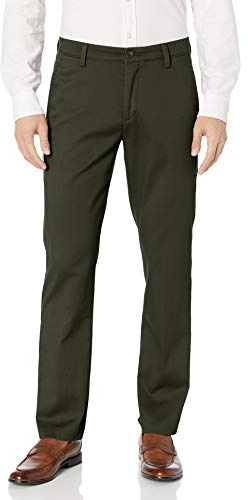 Dockers Pantaloni Slim Fit Easy Khaki Uomo, Oliveto, 36W x 32L
