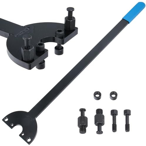 GEPCO Zahnriemen Gegenhalter Zahnriemenrad Werkzeug Wechsel kompatibel mit Audi A2 A3 A4 A6 VW Lupo Golf Polo Transporter Skoda Octavia 1.4 1.6 2.0 3415 wie T30004