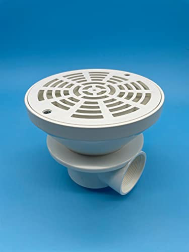 PI Sumidero Redondo de Piscina (21cm y Salida 2) | Sumidero Estándar Piscina | Accesorios Piscinas | PoolIberica