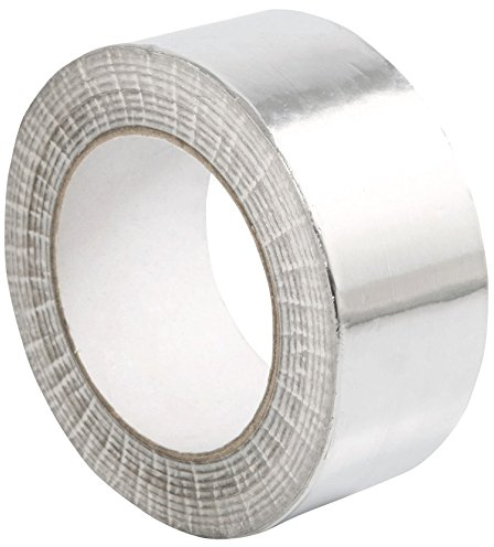 STERR - Cinta de aluminio Cinta de aluminio plata 50 mm X 50 m