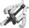 KapStrom Extractor de engranajes de 3 mandíbulas, herramienta de extracción de rodamientos de alta resistencia para polea, volante y disco de freno, extractor de acero CR-V con mandíbulas reversibles