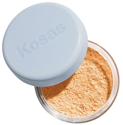 Kosas Cloud Set Talc-Free Loose Setting Face Powder, Ultra Sheer Yellow