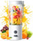 Portable Blender Smoothie Maker, 6 Blades Electric Portable Smoothie Blender Shake Blender, USB Rechargeable, 30s Auto Stop, Safety Lock, Easy to Clean, Travel-Friendly for Office, Gym, Home
