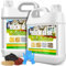 Colla per Ghiaia 4L - Legante per Ghiaia Concentrato Pronto all'Uso - Adesivo Professionale per Ghiaia, Corteccia e Pietre - Resina con Applicatore per Sentieri da Giardino, Per Uso Esterno