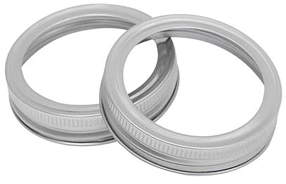 HOMOBABE 5pièces Couvercle Pour Bocaux Verre Bandes De Couvercles De Bocaux Anneaux De à Vis De Et Bandes Pour Conserves