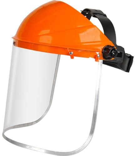 Bemvp Visiera Protettiva Multiuso, di Sicurezza, Anti-Spruzzi, per Giardinaggio, Silvicoltura, Taglialegna E Accessori per Motoseghe